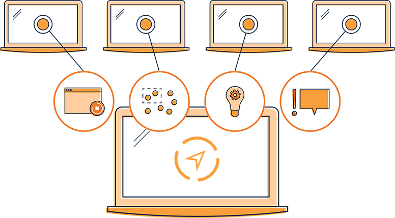 classroom device management graphic