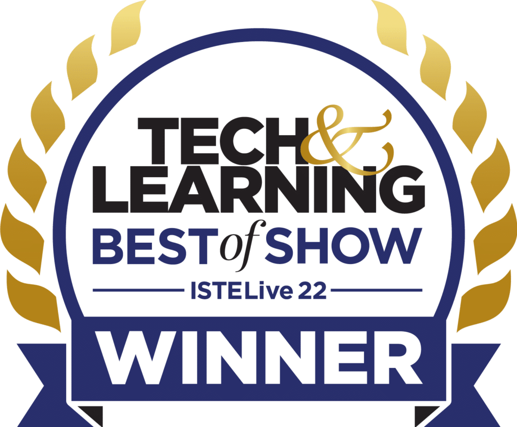 ISTE Best of Show Award badge 2022